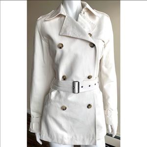 Eddie Bauer Double Breasted Trench Coat Medium